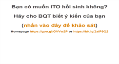 Desktop Screenshot of itonline.vn